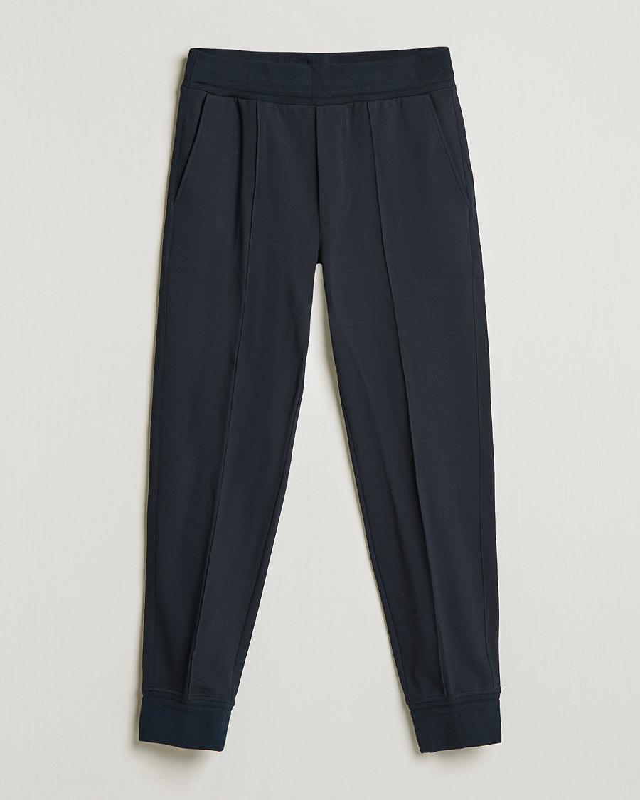 Homme | Pantalons | Zegna | Cotton Stretch Joggers Navy