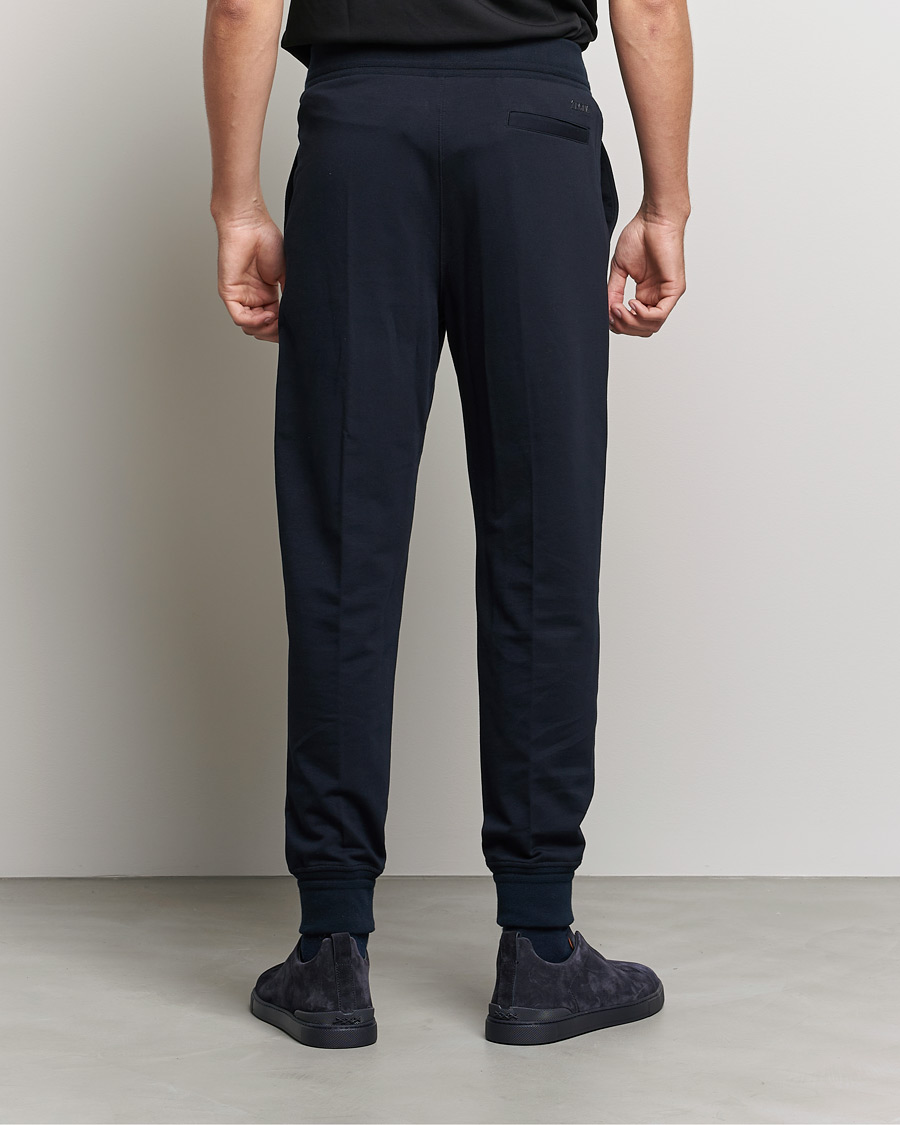 Homme | Pantalons | Zegna | Cotton Stretch Joggers Navy