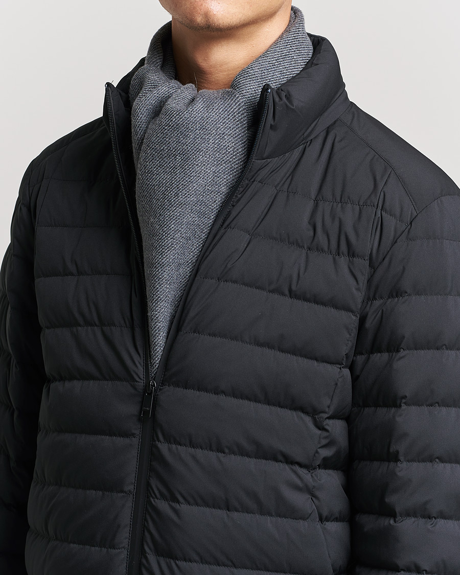 Homme | Zegna Bicolor Wool Scarf Dark Grey | Zegna | Bicolor Wool Scarf Dark Grey