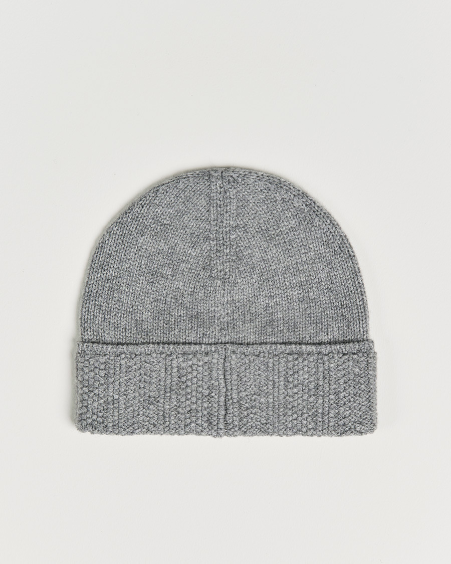 Homme | Zegna Cashmere Beanie Light Grey | Zegna | Cashmere Beanie Light Grey