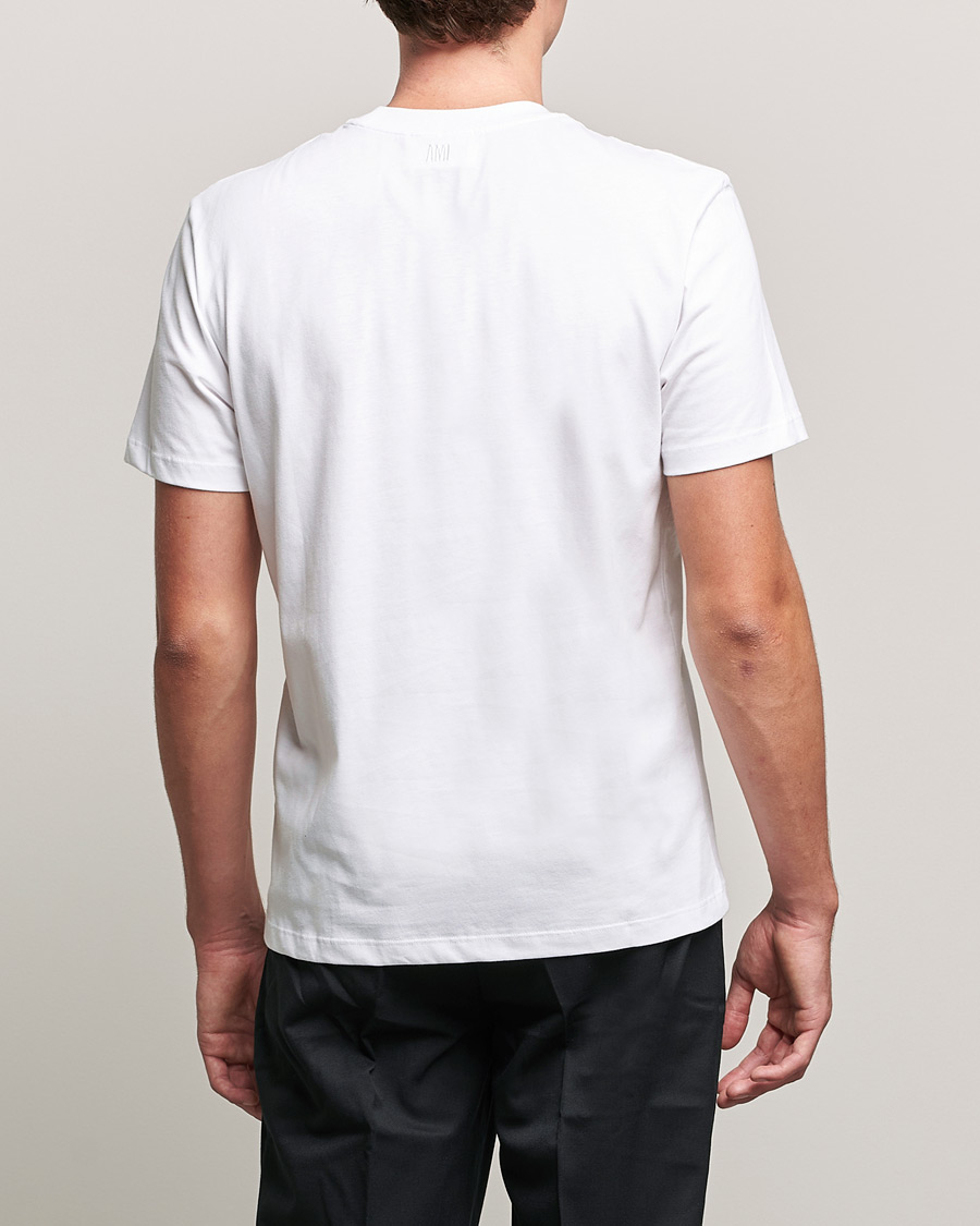 Homme | T-shirts | AMI | Heart Logo T-Shirt White