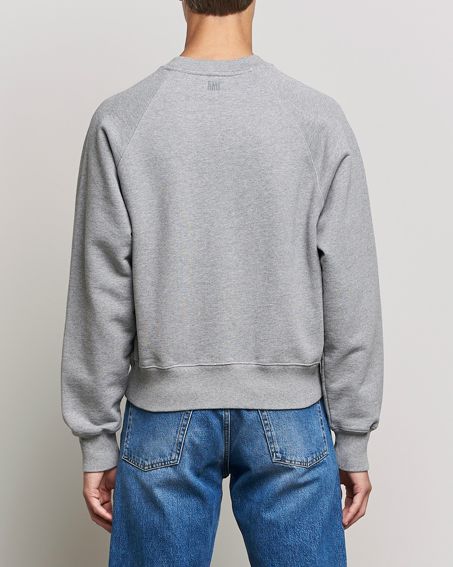 Homme | Pulls Et Tricots | AMI | Paris College Sweatshirt Heather Grey