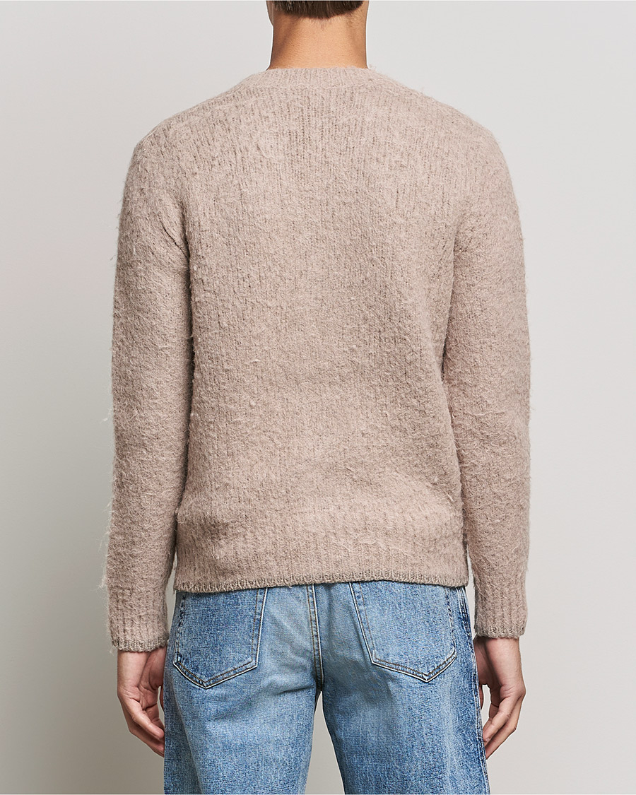 Homme | Pulls Et Tricots | AMI | Brushed Wool Cardigan Beige