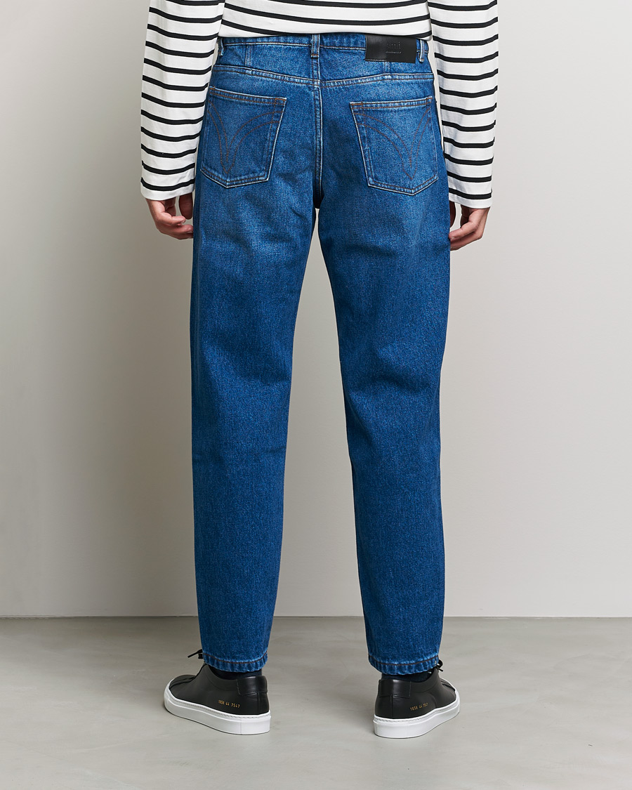 Homme | Jeans | AMI | Tapered Jeans Dark Blue Wash