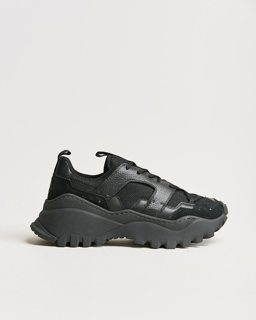 Homme | AMI Lucky 9 Running Sneakers Black | AMI | Lucky 9 Running Sneakers Black