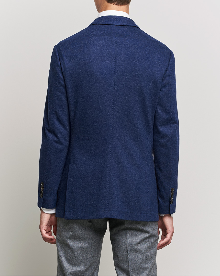 Homme | Blazers | Brunello Cucinelli | Cashmere Jersey Jacket Dark Blue