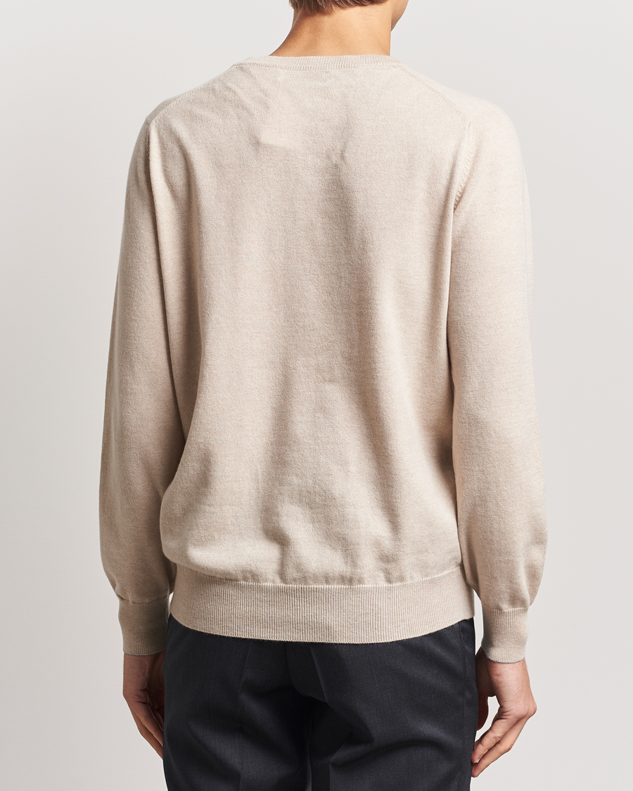 Homme | Pulls Et Tricots | Brunello Cucinelli | 2 Ply Cashmere Pullover Sand