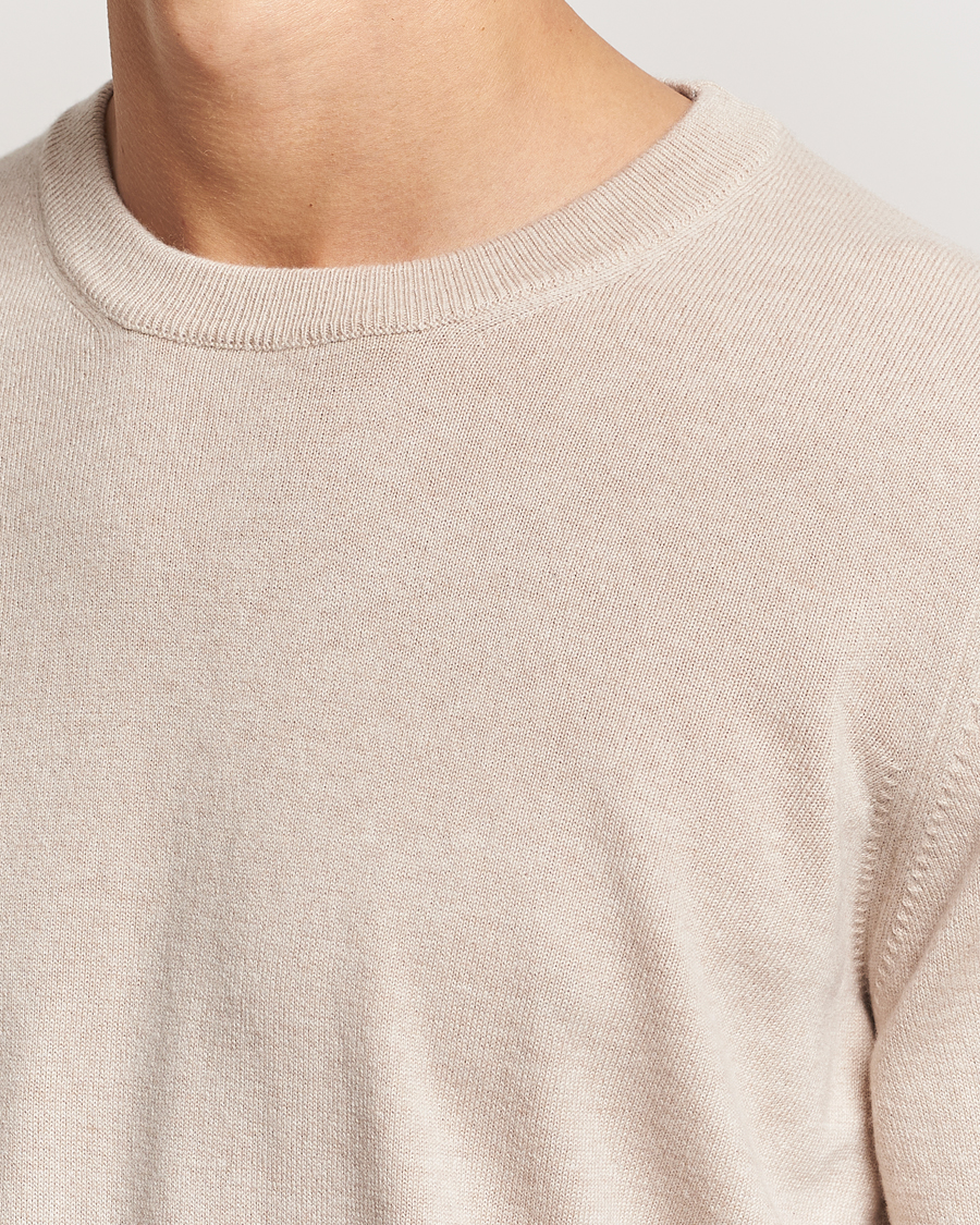 Homme | Pulls Et Tricots | Brunello Cucinelli | 2 Ply Cashmere Pullover Sand