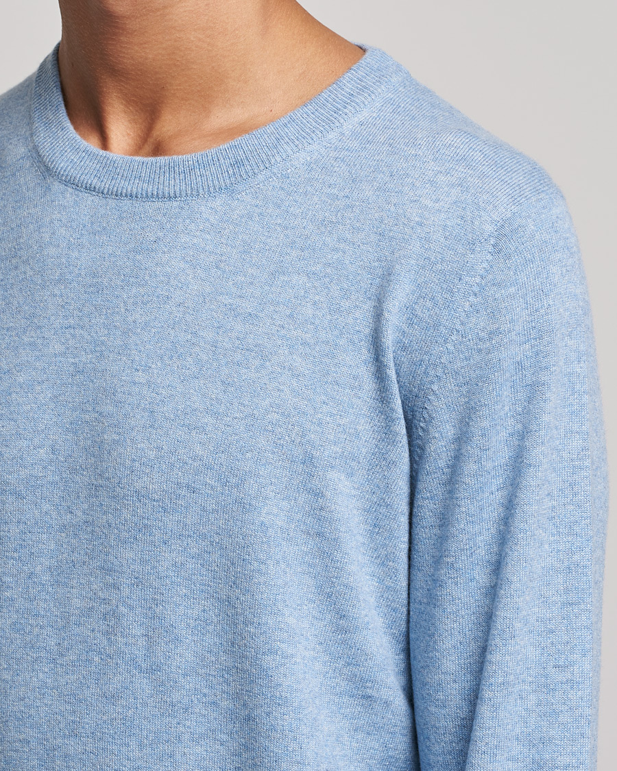 Homme | Pulls Et Tricots | Brunello Cucinelli | 2 Ply Cashmere Pullover Light Blue
