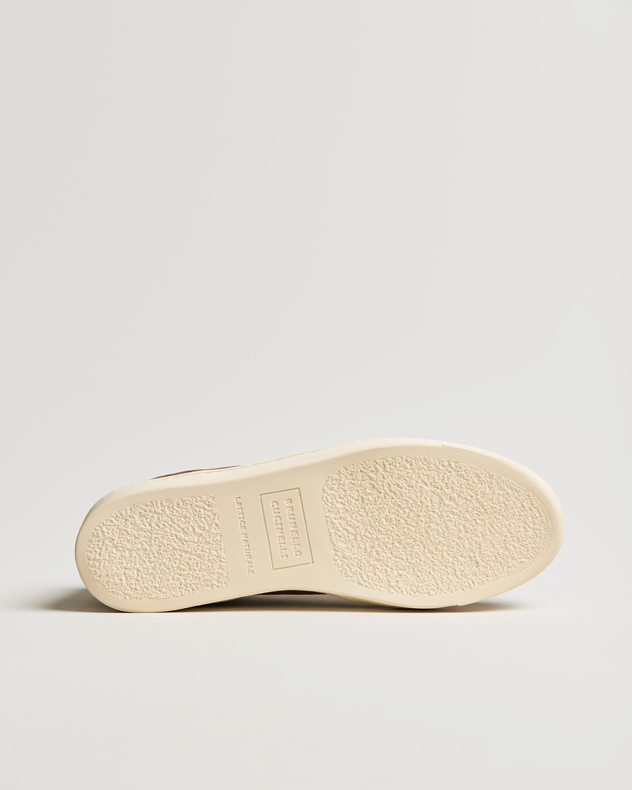 Homme | Brunello Cucinelli Low Sneaker Brown Suede | Brunello Cucinelli | Low Sneaker Brown Suede