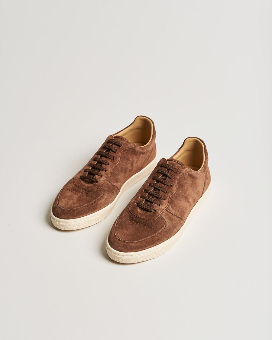 Homme | Brunello Cucinelli Low Sneaker Brown Suede | Brunello Cucinelli | Low Sneaker Brown Suede