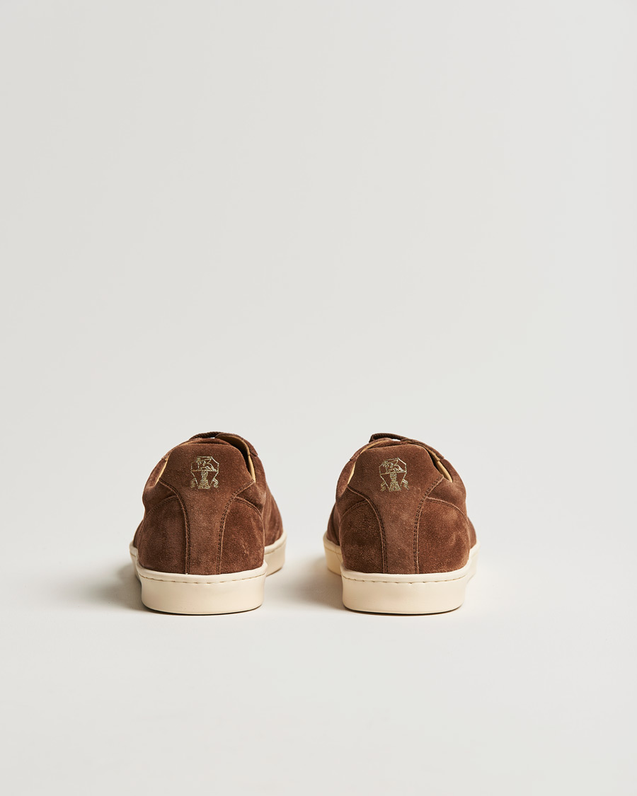 Homme | Brunello Cucinelli Low Sneaker Brown Suede | Brunello Cucinelli | Low Sneaker Brown Suede