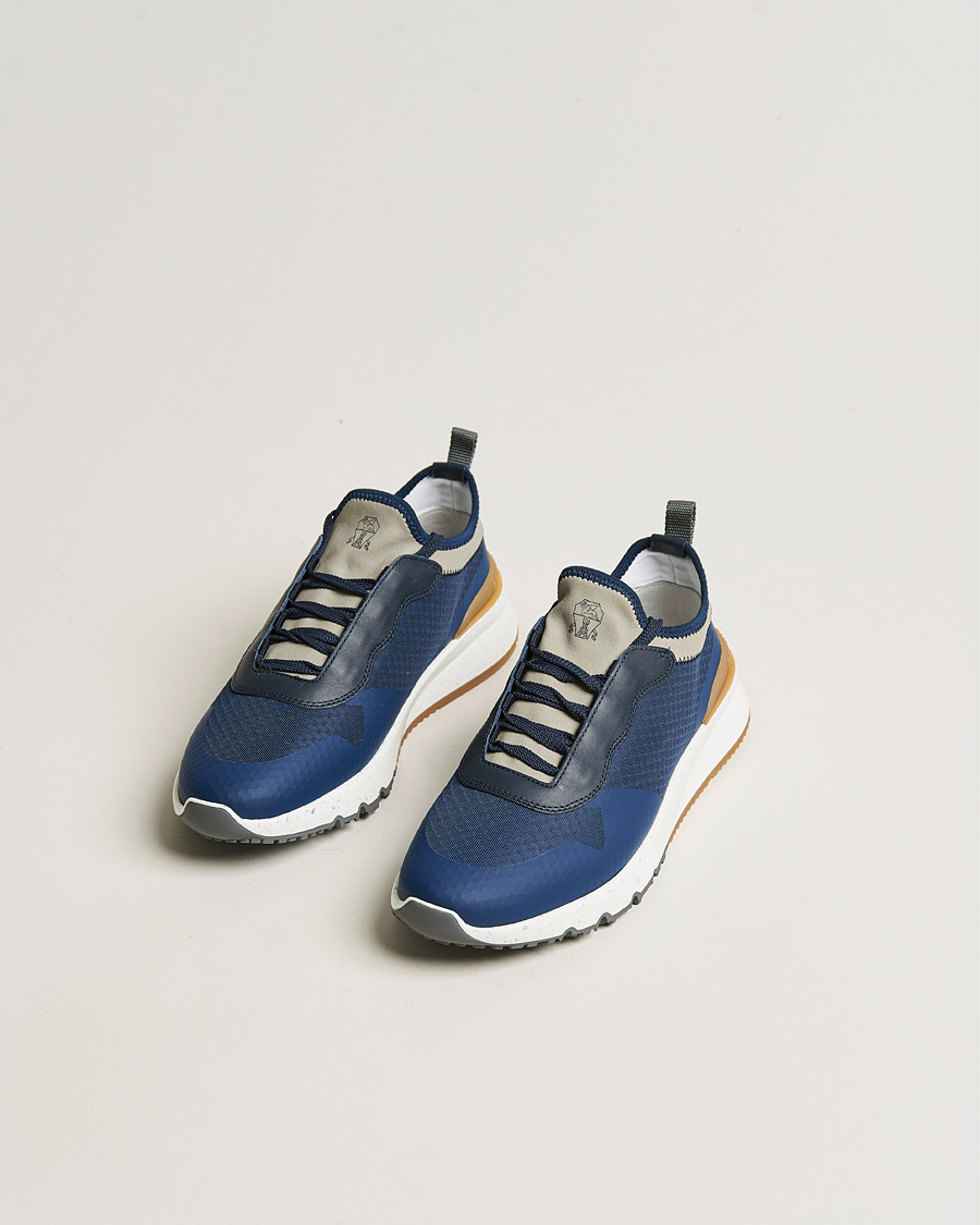 Homme | Brunello Cucinelli Running Sneaker Navy | Brunello Cucinelli | Running Sneaker Navy