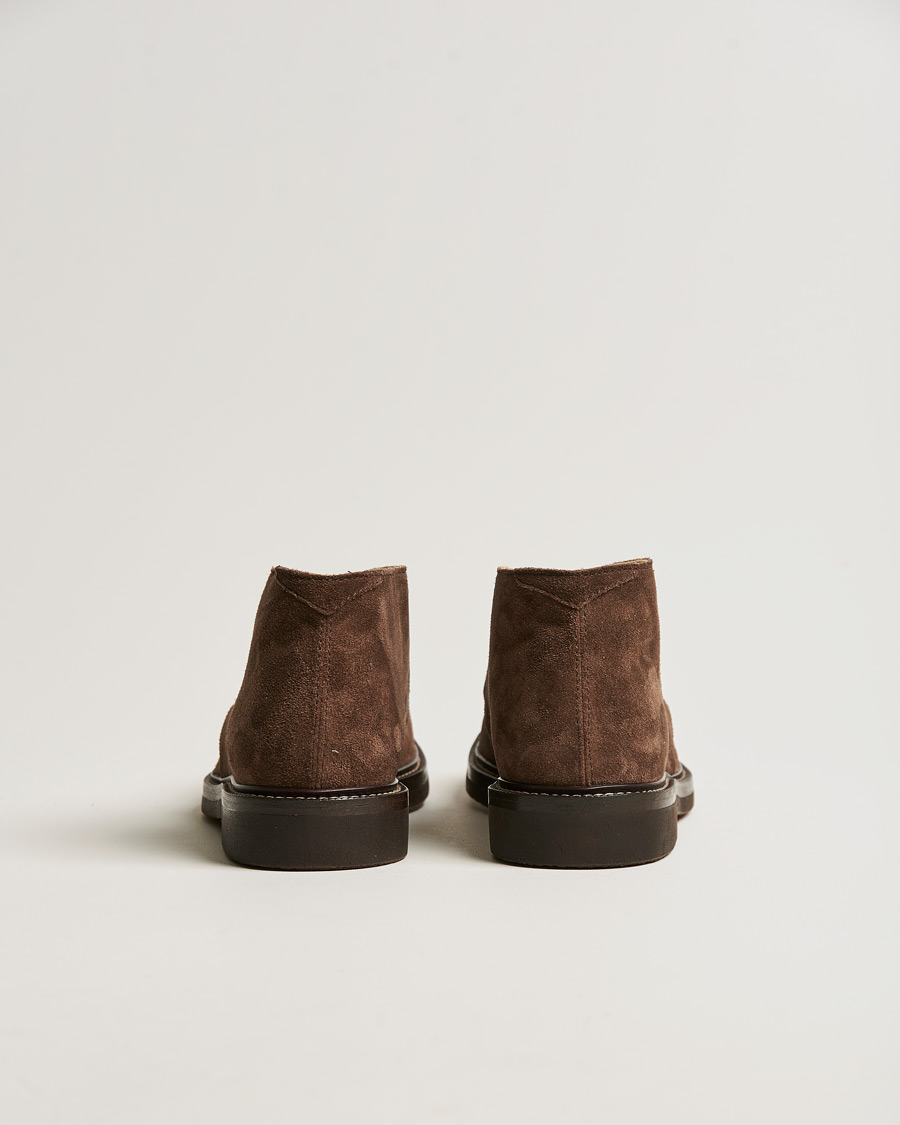 Homme | Brunello Cucinelli Desert Boot Dark Brown Suede | Brunello Cucinelli | Desert Boot Dark Brown Suede