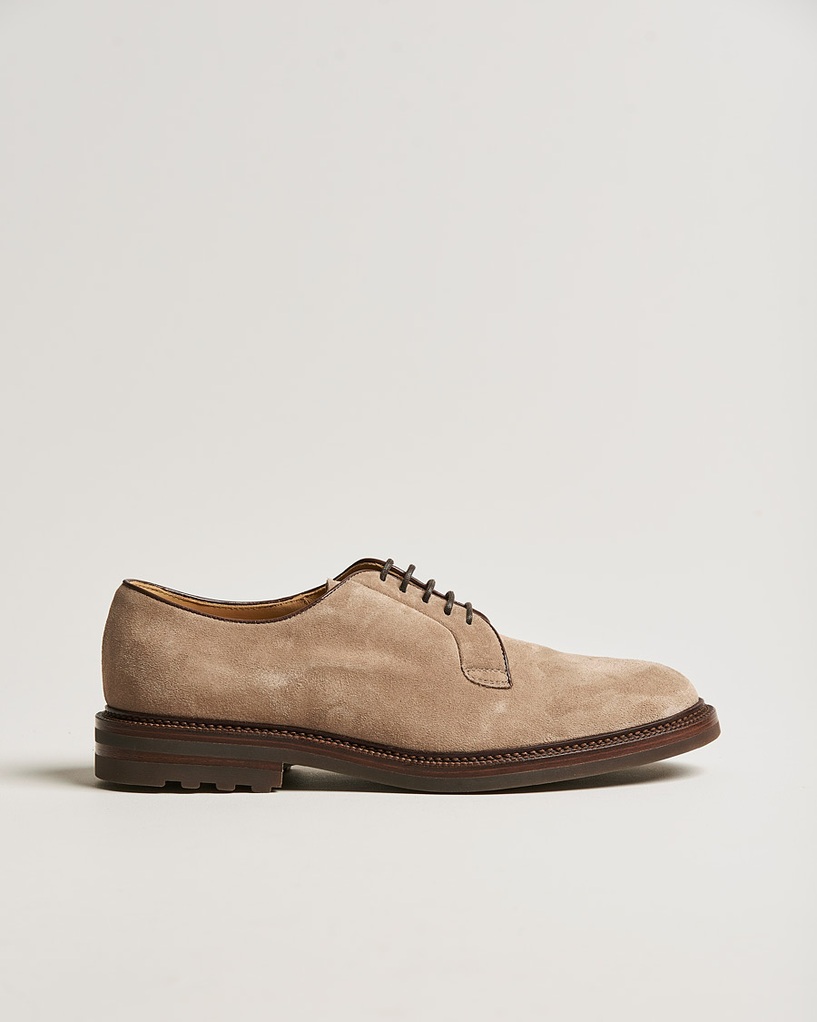 Homme | Brunello Cucinelli Plain Toe Derby Mud Suede | Brunello Cucinelli | Plain Toe Derby Mud Suede