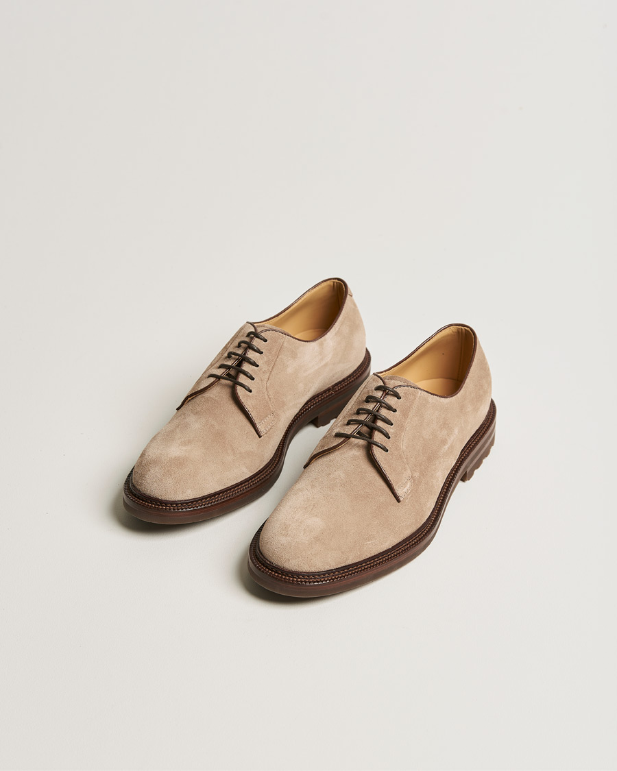 Homme | Brunello Cucinelli Plain Toe Derby Mud Suede | Brunello Cucinelli | Plain Toe Derby Mud Suede