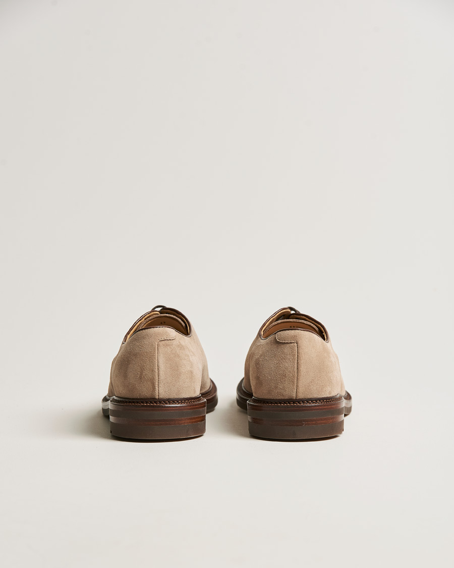 Homme | Brunello Cucinelli Plain Toe Derby Mud Suede | Brunello Cucinelli | Plain Toe Derby Mud Suede
