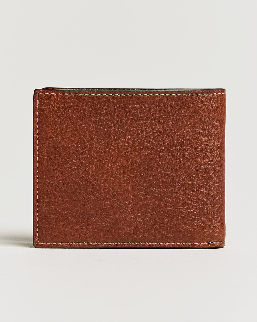 Homme | Brunello Cucinelli Grain Leather Wallet Cognac | Brunello Cucinelli | Grain Leather Wallet Cognac