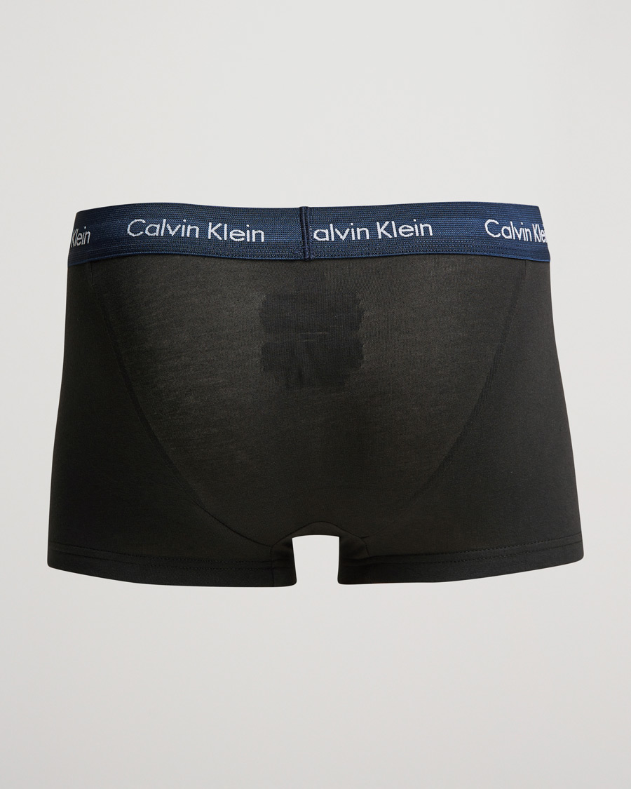 Homme | Sous-Vêtements Et Chaussettes | Calvin Klein | Cotton Stretch 3-Pack Low Rise Trunk Black