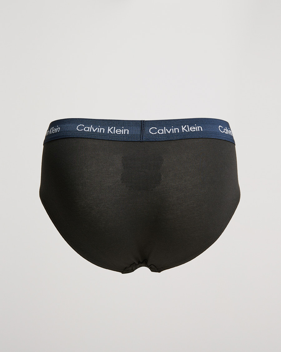 Homme | Sous-Vêtements Et Chaussettes | Calvin Klein | Cotton Stretch Hip Breif 3-Pack Black