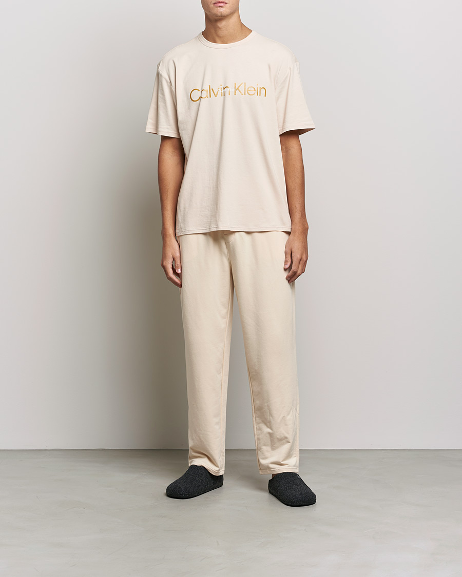 Homme | Pantalons | Calvin Klein | Loungewear Sweatpants Tapioca Beige