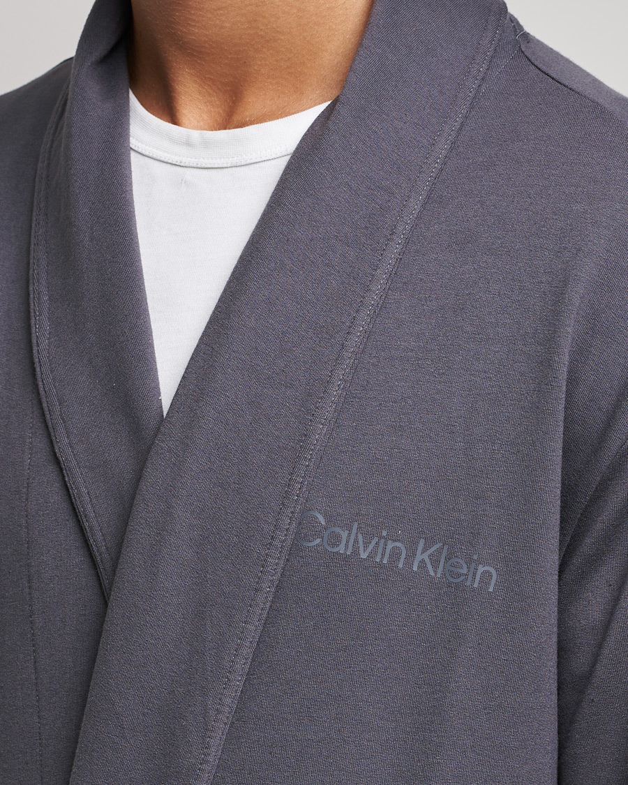 Homme | Peignoirs Et Pyjamas | Calvin Klein | Terry Robe Sleek Grey