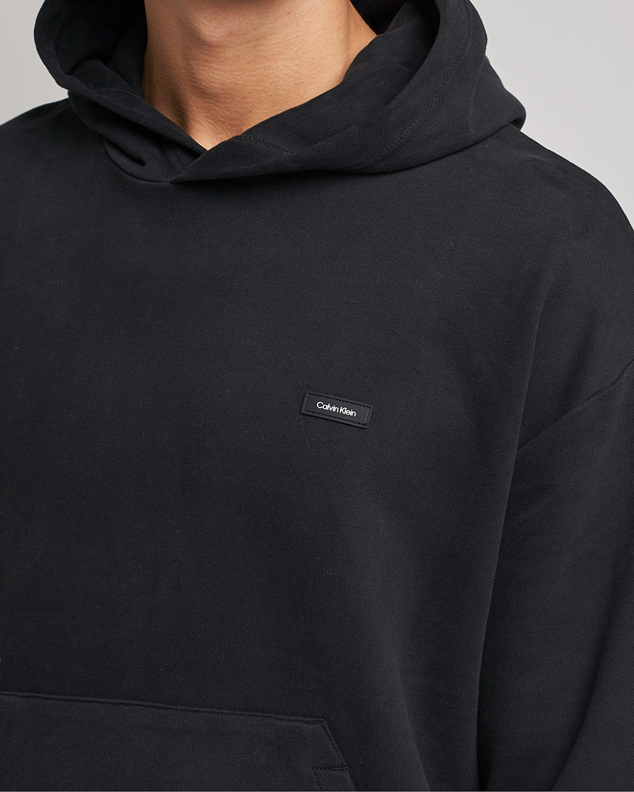 Homme | Pulls Et Tricots | Calvin Klein | Cotton Comfort Hoodie Black