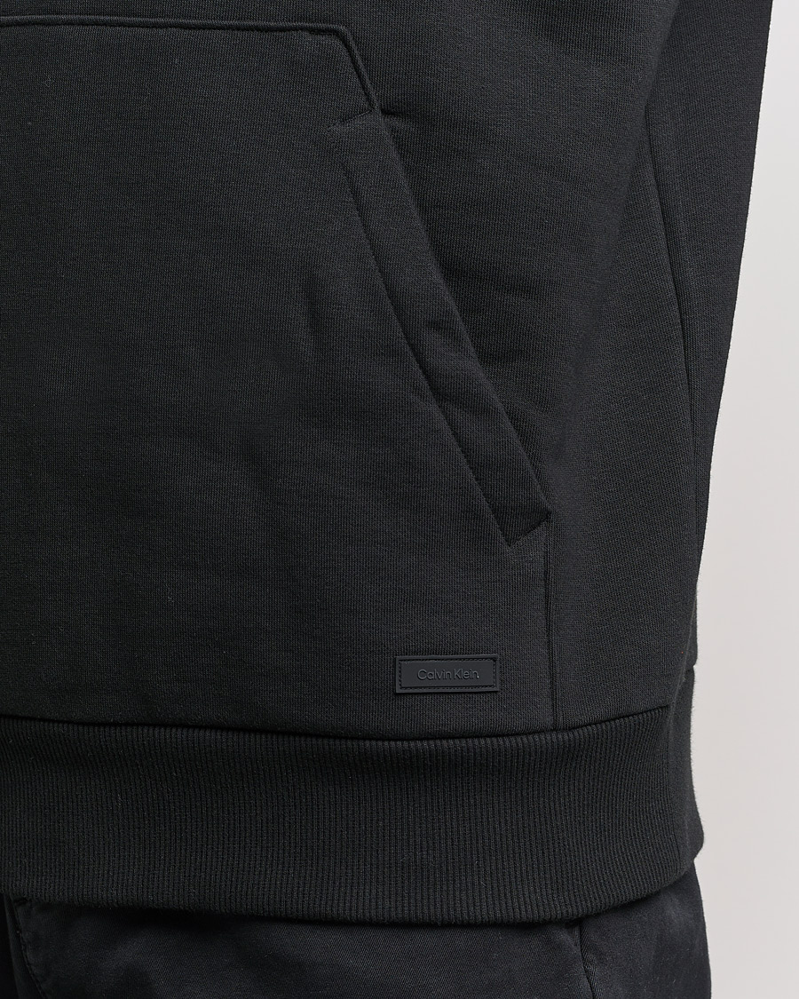 Homme | Pulls Et Tricots | Calvin Klein | Heavy Fleece Half Zip Sweater Black