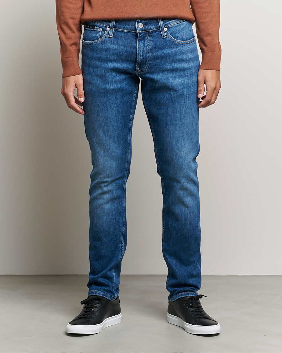 Homme | Jeans | Calvin Klein | Slim Lewis Stretch Jeans Medium Blue