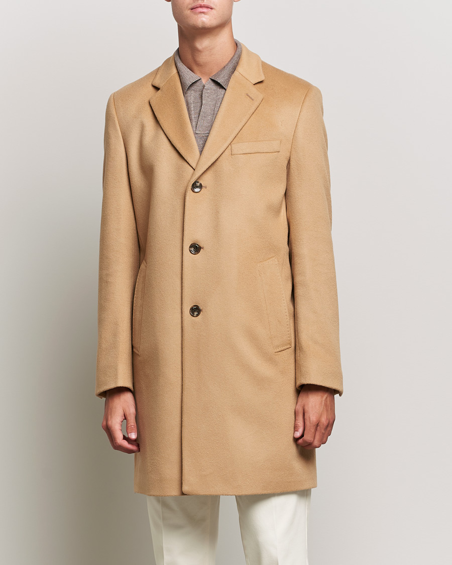 Homme | Manteaux Et Vestes | BOSS BLACK | BOSS Hyde Wool/Cashmere Coat Medium Beige