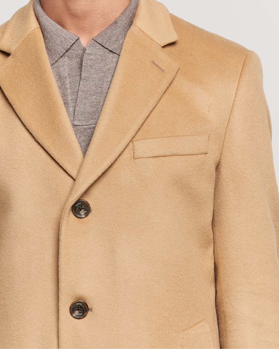Homme | Manteaux Et Vestes | BOSS BLACK | BOSS Hyde Wool/Cashmere Coat Medium Beige