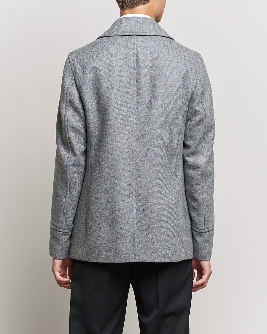 Homme | Manteaux Et Vestes | BOSS BLACK | BOSS Hyde Peacoat Silver