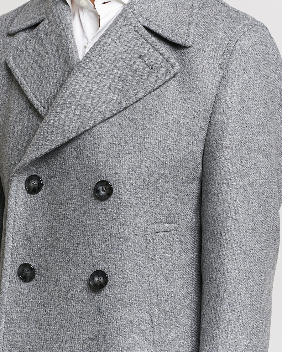 Homme | Manteaux Et Vestes | BOSS BLACK | BOSS Hyde Peacoat Silver
