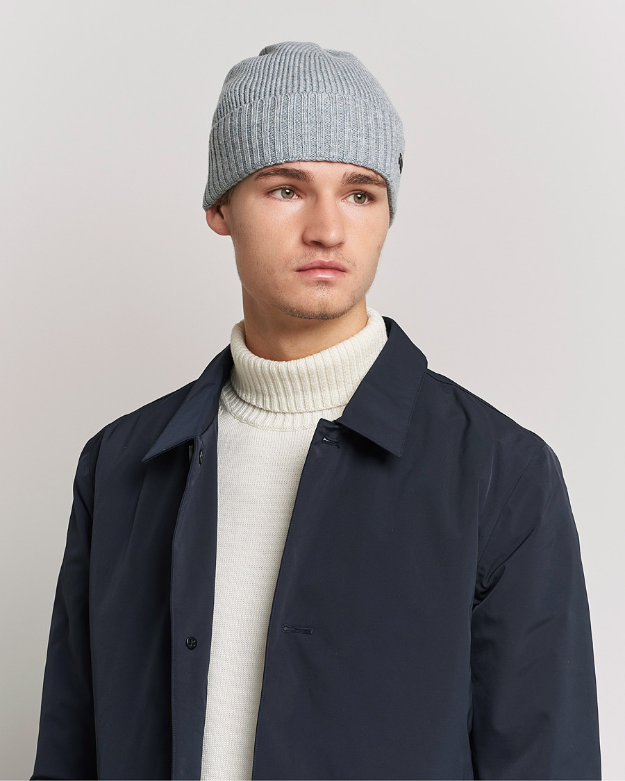 Homme | Fati Beanie Silver | BOSS BLACK | Fati Beanie Silver