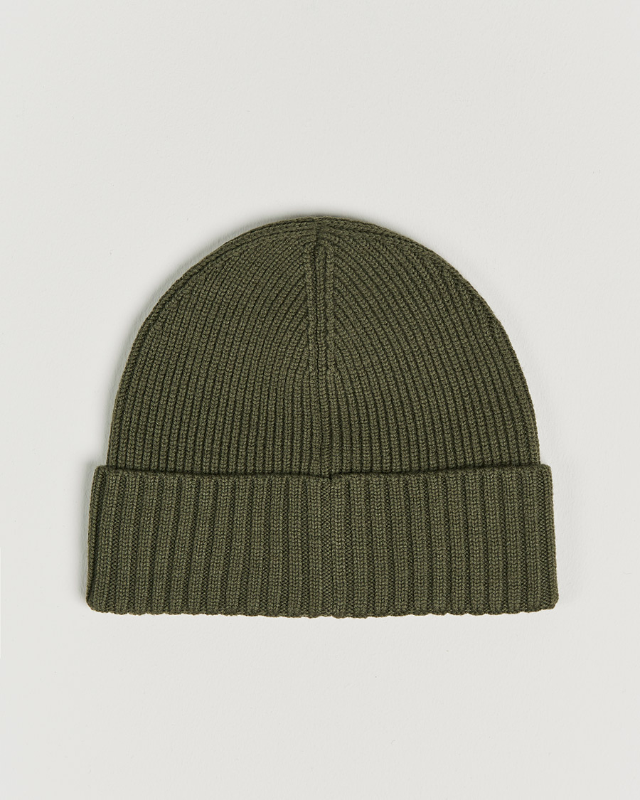Homme | BOSS Fati Beanie Open Green | BOSS BLACK | BOSS Fati Beanie Open Green