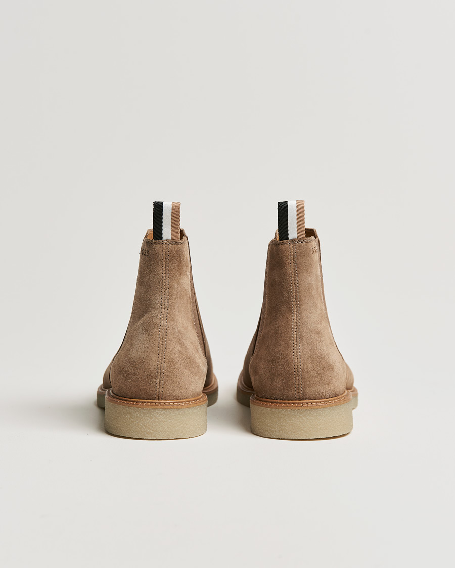 Homme | BOSS Tunley Suede Chelsea Boots Light Beige | BOSS BLACK | BOSS Tunley Suede Chelsea Boots Light Beige
