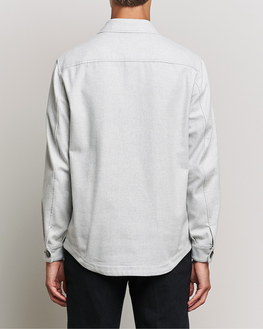 Homme | Chemises | BOSS BLACK | Carper Overshirt Open Grey