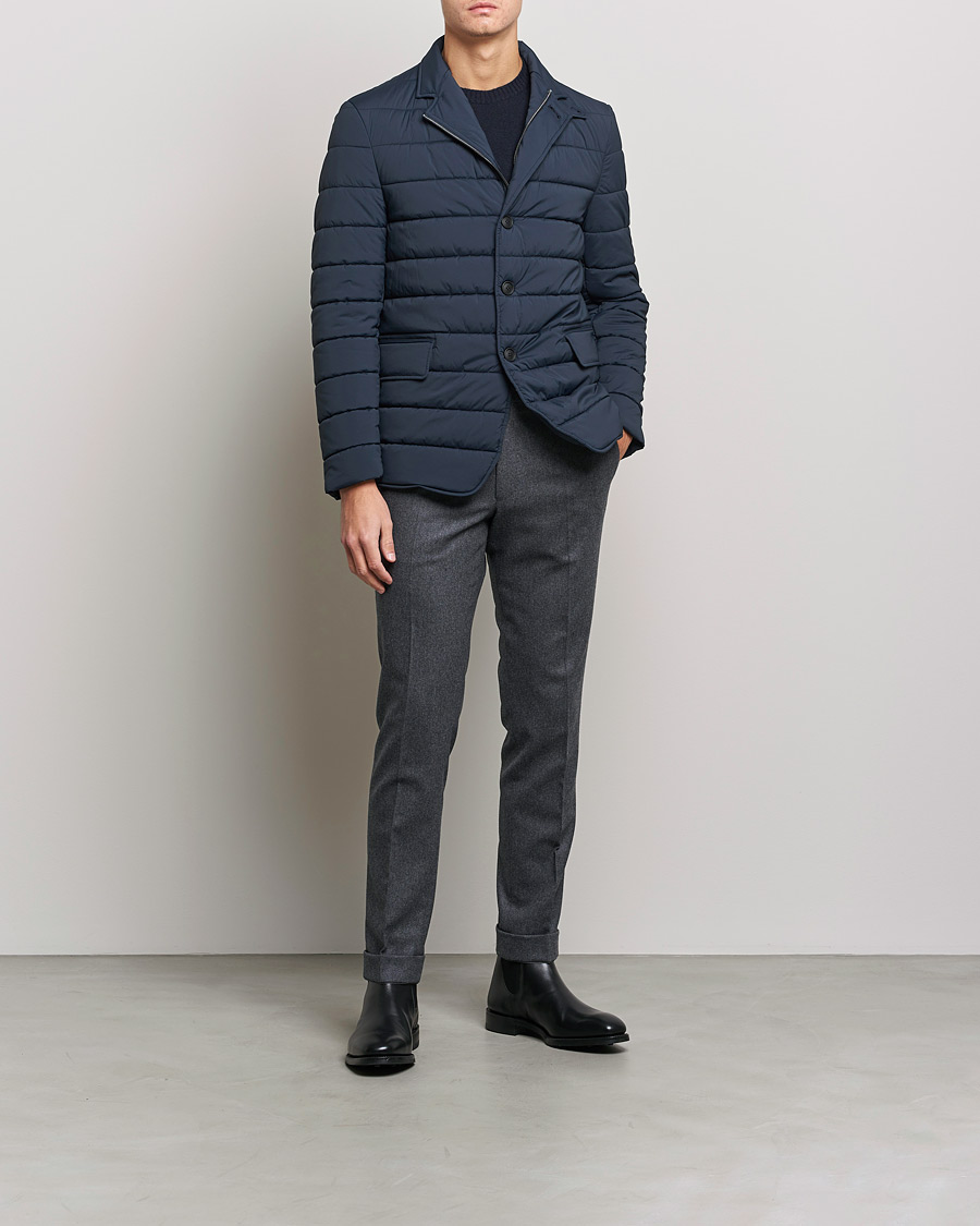 Homme | Manteaux Et Vestes | BOSS BLACK | Hanry Padded Blazer Jacket Dark Blue
