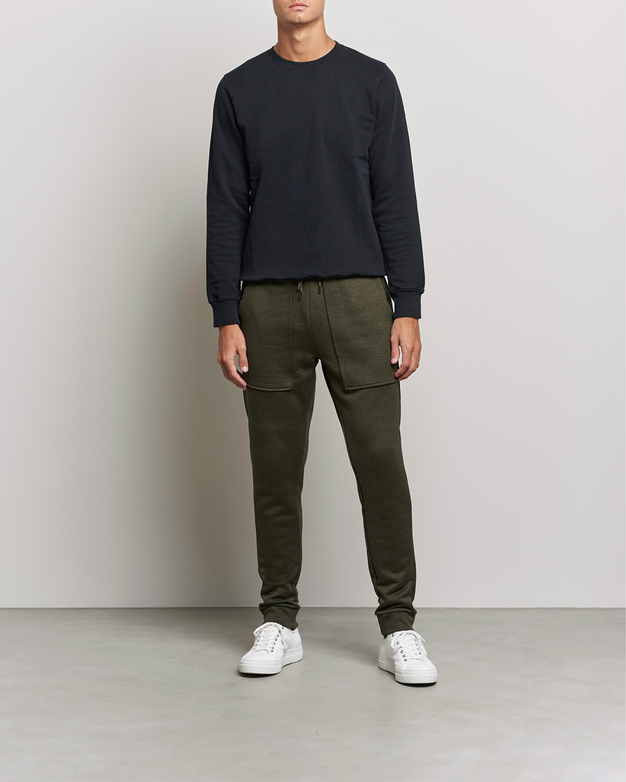 Homme | Pantalons | BOSS BLACK | Lamont Drawstring Trousers Open Green