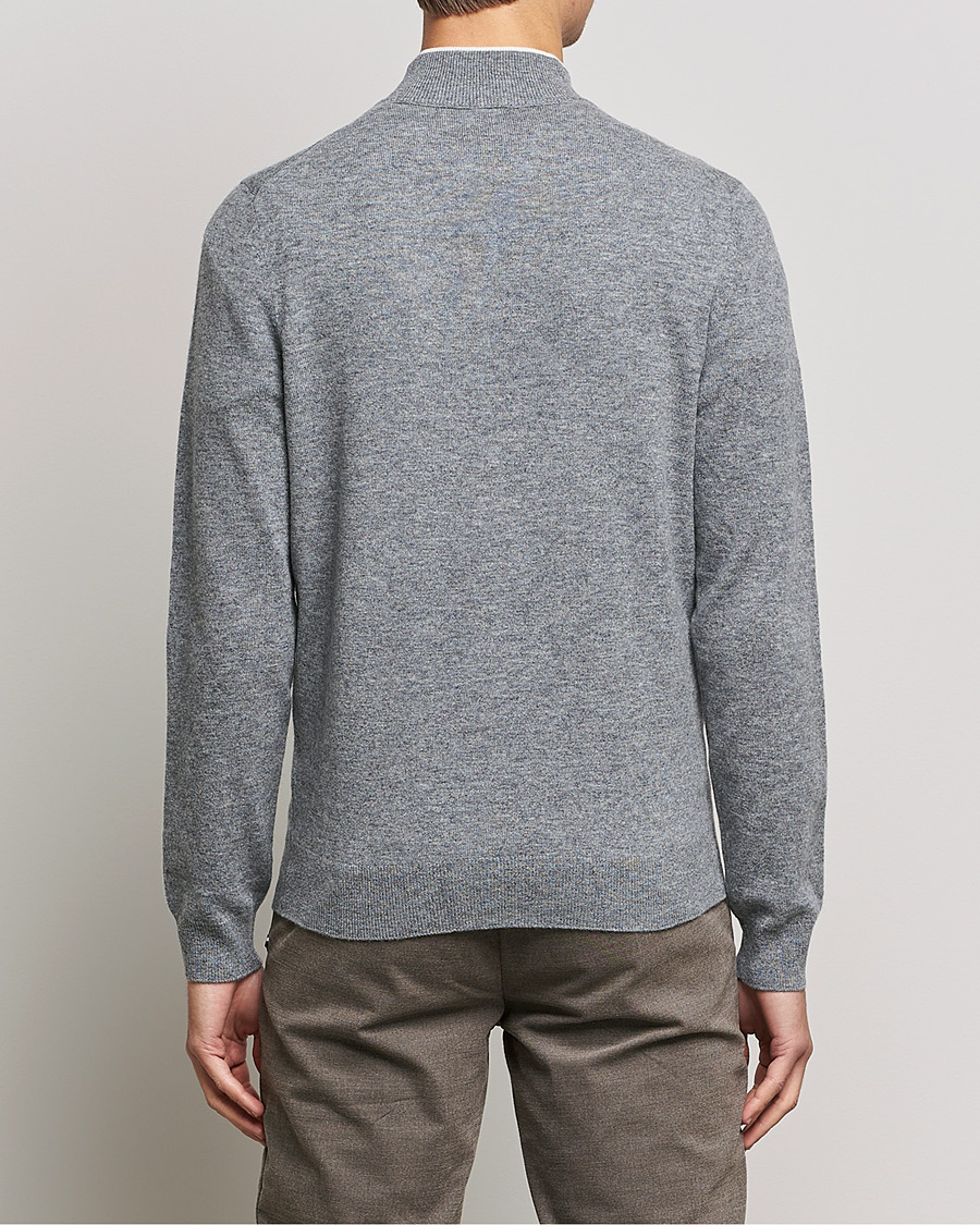 Homme | Pulls Et Tricots | BOSS BLACK | Barlo Lambswool Half Zip Silver