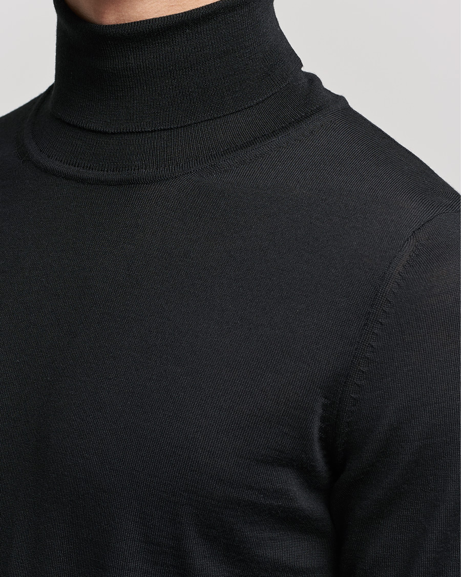 Homme | Pulls Et Tricots | BOSS BLACK | Musso Merino Polo Black