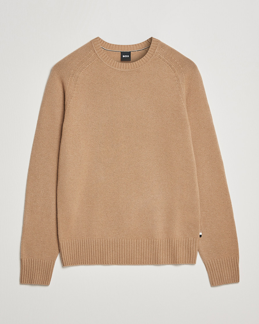 Homme | Pulls Et Tricots | BOSS BLACK | Lolive Knitted Sweater Medium Beige