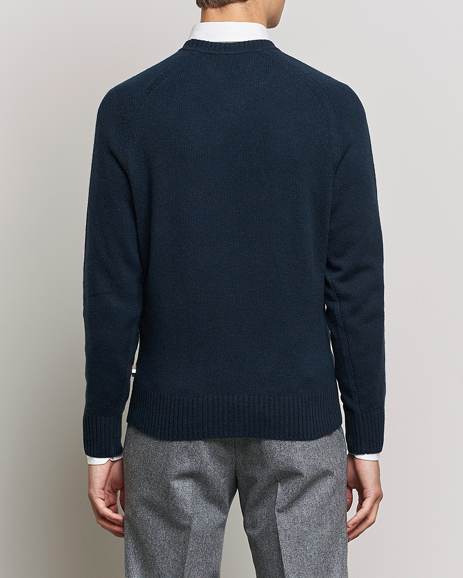 Homme | Pulls Et Tricots | BOSS BLACK | BOSS Lolive Knitted Sweater Dark Blue