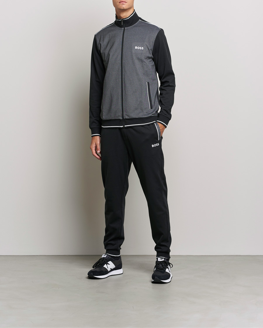 Homme | Pulls Et Tricots | BOSS BLACK | Tracksuit Full Zip Jacket Black