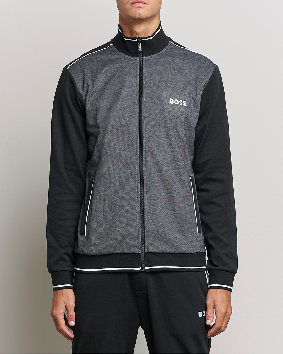 Homme | Pulls Et Tricots | BOSS BLACK | Tracksuit Full Zip Jacket Black