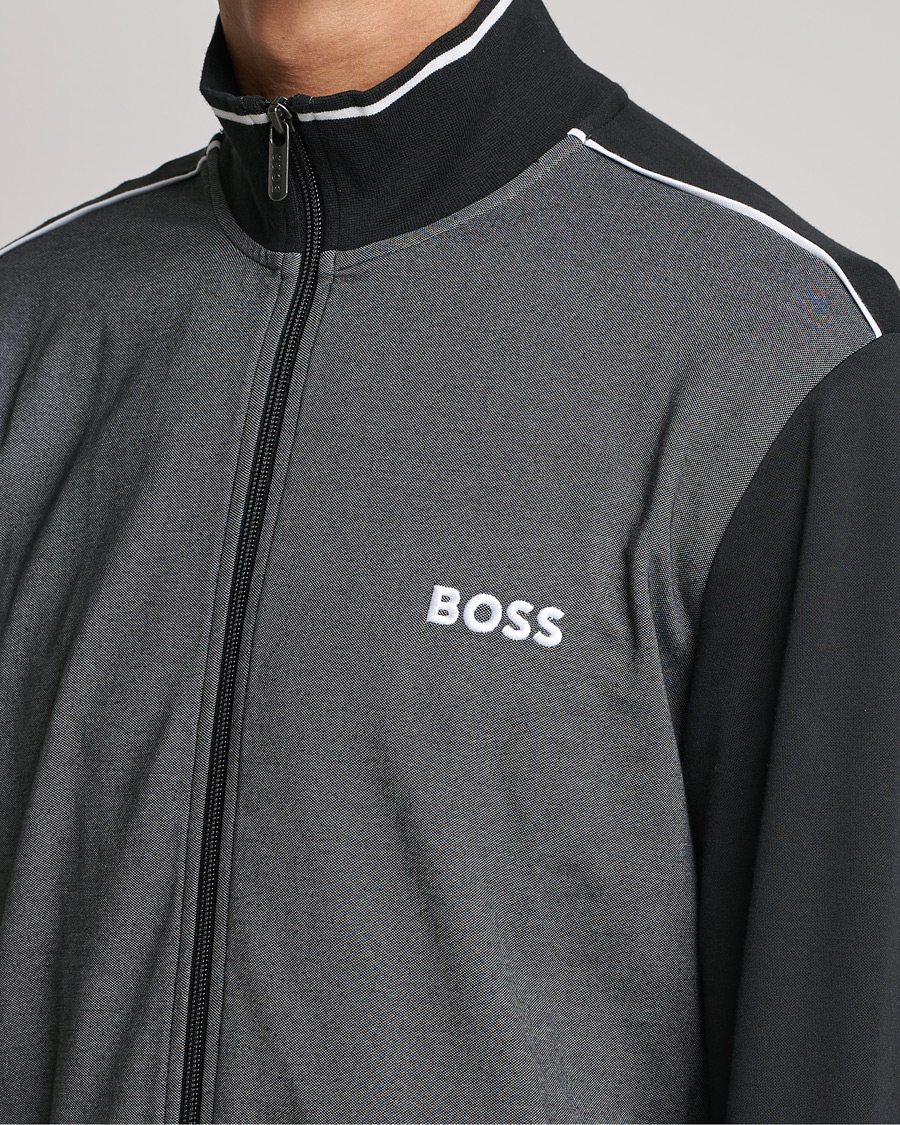Homme | Pulls Et Tricots | BOSS BLACK | Tracksuit Full Zip Jacket Black