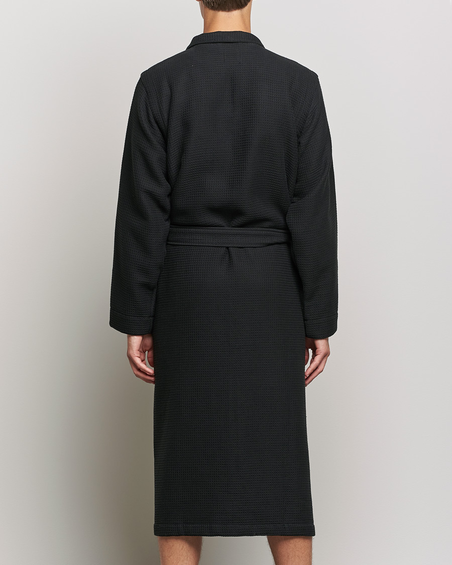 Homme | Peignoirs Et Pyjamas | BOSS BLACK | BOSS Waffle Kimono Black
