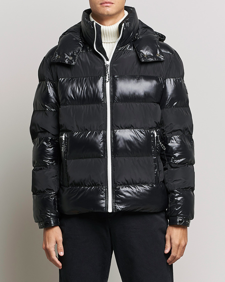 Homme | Manteaux Et Vestes | BOSS BLACK | Cutlero Glossy Puffer Jacket Black