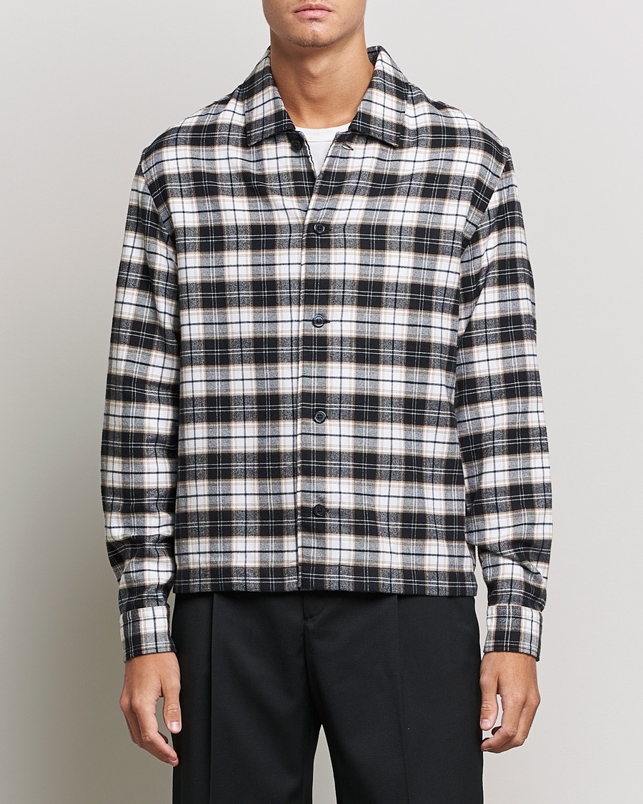 Homme | Chemises | BOSS BLACK | Nolan Check Flannel Shirt Black