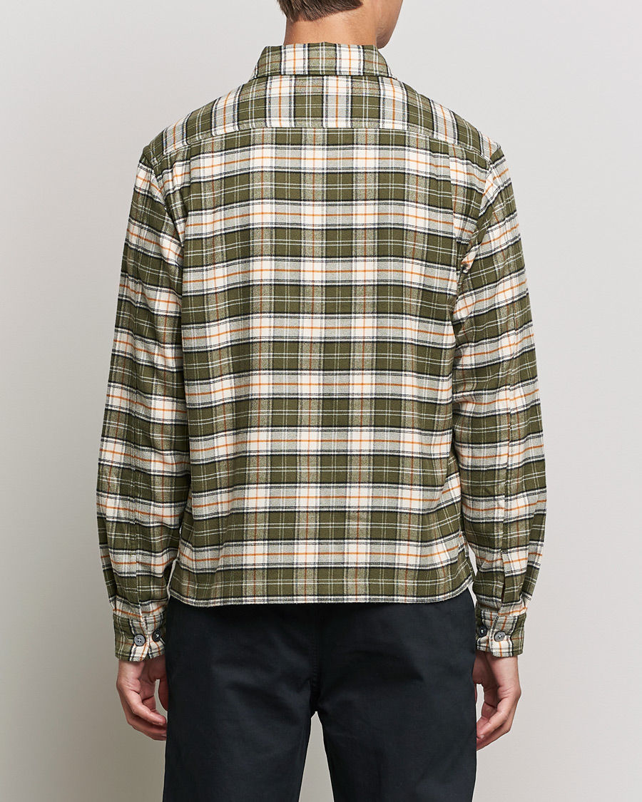Homme | Chemises | BOSS BLACK | Nolan Check Flannel Shirt Open Green